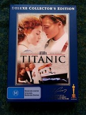 TITANIC – DVD EDIÇÃO DE COLECIONADOR DE LUXO, CAIXA DE 4 DISCOS R-4, COMO NOVO, POSTAGEM GRÁTIS , usado comprar usado  Enviando para Brazil