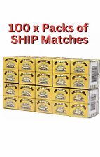 100 ship matches for sale  SOUTHALL