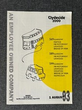 Clydeside 2000 buses for sale  SIDCUP