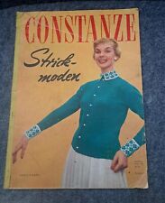 Constanze 1956 strickmoden gebraucht kaufen  Oberursel (Taunus)