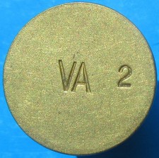 Telephone test token -Poland - VA 2 (Piotrków) - 21 mm - 2 zł 1975-88 coin size na sprzedaż  PL