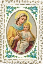 Andachtsbild maria jesusknabe gebraucht kaufen  München