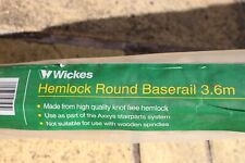 Wooden hemlock round for sale  BLACKPOOL