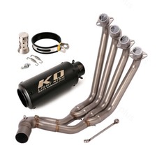 Tubo silenciador tubo dianteiro de escape para Honda CBR650 CBR650F CB650F CB650R 2014-2023 comprar usado  Enviando para Brazil
