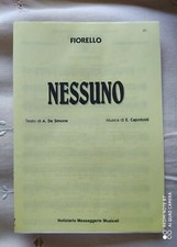 Fiorello nessuno spartito usato  Chivasso