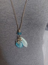 Kette feder peace gebraucht kaufen  Ludwigshafen am Rhein