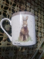 Hare china mug for sale  NORWICH