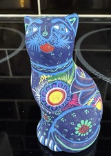 pottery cat blue for sale pottery cat blue for sale LIVERPOOL
