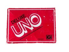 Usado, UNO Deluxe Edition Vintage 1978 Jogo de Cartas com Caixa Original Cartões Score Pad Família comprar usado  Enviando para Brazil