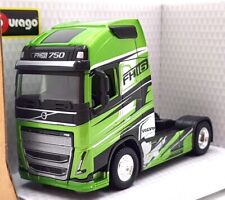 Usado, Burago escala 1/43 #18 32204 - Volvo FH16 Globetrotter 750 XXL - Verde comprar usado  Enviando para Brazil