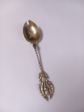silver thistle spoon for sale  BUDE