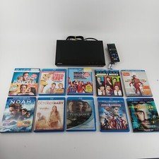 Leitor de Blu-ray Sony BDP-S1100, novo controle remoto, 10 filmes Blu-ray. Pacote noite de cinema comprar usado  Enviando para Brazil