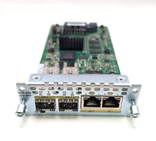 Usado, Módulo Ethernet CISCO NIM-2GE-CU-SFP 2 portas modo duplo SFP/RJ45 camada Gigabit 3 comprar usado  Enviando para Brazil