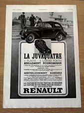 1938 renault juvaquatre d'occasion  Expédié en Belgium