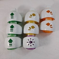 Fisher Price Think & Learn Code A Pillar Caterpillar zestaw 8 segmentów zielony żółty, używany na sprzedaż  Wysyłka do Poland