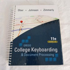 College keyboarding document for sale  Long Beach