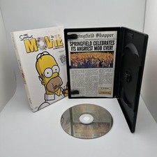 Os Simpsons Filme com Capa Jornal (DVD, 2007, Widescreen) OOP NOS Raro comprar usado  Enviando para Brazil