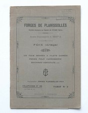 Catalogue forges planissolles d'occasion  Rennes-