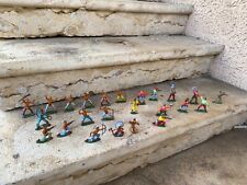 Lot figurines cowboys d'occasion  Jassans-Riottier