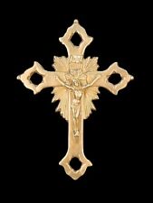 Crocifisso ottone lucido usato  Guardiagrele