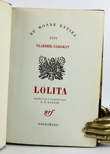 Vladimir nabokov lolita. d'occasion  Paris XII