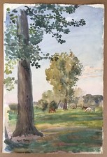 Original watercolor rené d'occasion  Expédié en Belgium
