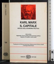 Capitale. libro karl usato  Ariccia