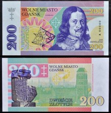 Wolne Miasto Gdansk (2017) A00000 rare !!! - Matej Gabris, używany na sprzedaż  PL