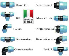 Raccordi polietilene compressi usato Raccordi polietilene compressi usato  Mesoraca