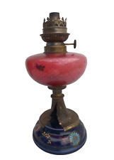 Oil lamp earthenware d'occasion  Expédié en Belgium