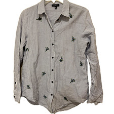 Topshop shirt blue for sale  Waxahachie