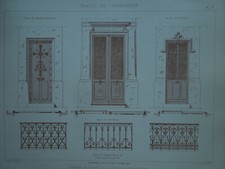 Estampe ancienne serrurerie. d'occasion  Beaune-la-Rolande