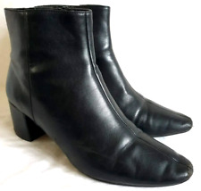 Black leather ankle for sale  THETFORD