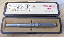 Parker flighter stainless for sale  COLCHESTER