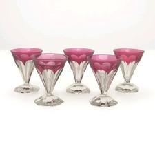 Verres cristal taillé d'occasion  Jassans-Riottier
