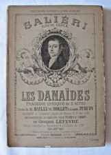 Partittion danaïdes salieri d'occasion  Aurillac