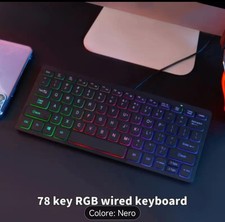 Tastiera gaming rgb usato  Ancona