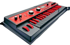 KORG microKORG XL+ Teclado Sintetizador Vocoder Modelo Limitado Preto e Vermelho comprar usado  Enviando para Brazil