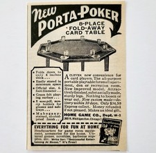 1944 porta poker for sale  Cambridge