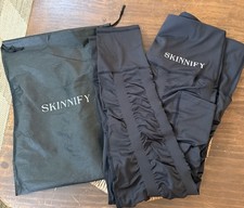 Leggings femininas Skinnify banda de resistência XXL preta treino compressão 4 bandas comprar usado  Enviando para Brazil