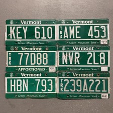 One vermont license for sale  Gallup