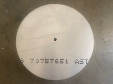 Aluminum plate 4 for sale  Valencia