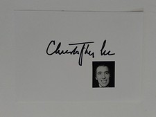 Christopher lee schauspieler gebraucht kaufen  Leonberg