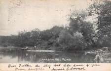 Cartão postal vintage Norwich Connecticut Lantern Hill Pond vista panorâmica AA50457 comprar usado  Enviando para Brazil