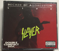 Slayer - Decade of Aggression Live (2x CD,1991,Def American,1st Ed) 9 26748-2 comprar usado  Enviando para Brazil