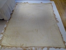 Vintage lace bedspread for sale  THETFORD