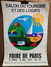 Affiche originale ancienne d'occasion  Marseille VII