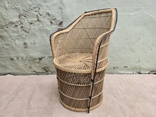 Wicker conservatory chair for sale  MARKET DRAYTON