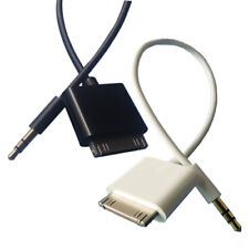 Adaptador de doca 30 pinos macho para áudio 3,5 mm cabo carro conector AUX para iPhone iPad iPod comprar usado  Enviando para Brazil