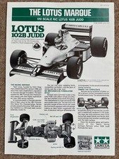 Tamiya lotus 102b for sale  WAKEFIELD